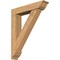 Ekena Millwork Traditional Traditional Smooth Bracket w/ Offset Brace, Western Red Cedar, 7 1/2"W x 36"D x 44"H BKT0806X36X44TRA01SWR - alternate 1